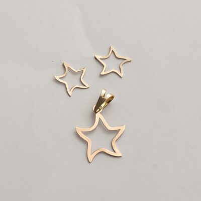 نیم ست طلا استار