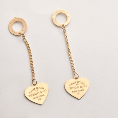 گوشواره طلا آویز تیفانی