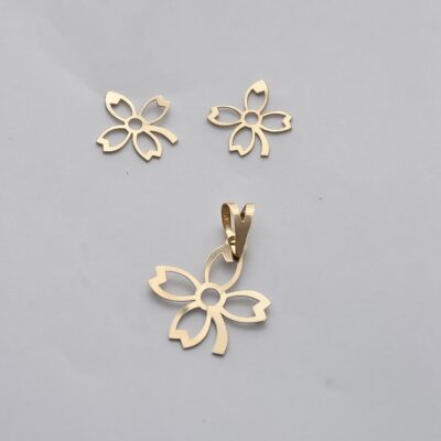 نیم ست طلا گلناز