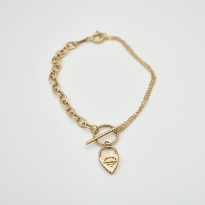 دستبند طلا تیفانی ترکیبی