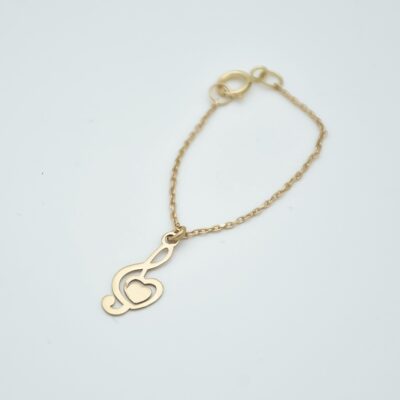 آویز ساعت طلا نت عشق