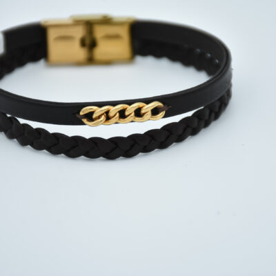 دستبند طلا مردانه کارتیر 18