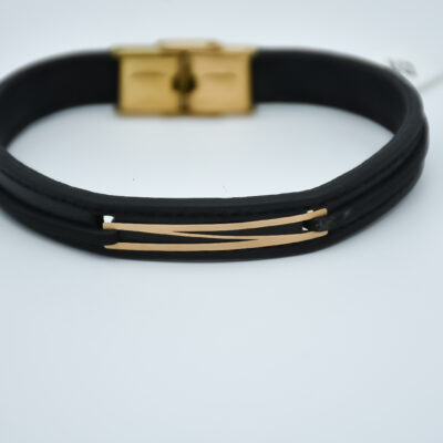 دستبند طلا مردانه لاین X