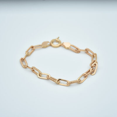 دستبند طلا زنجیری L