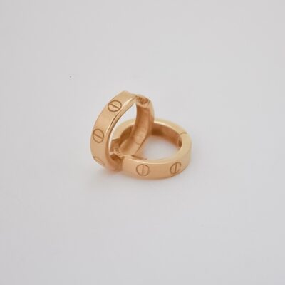 گوشواره طلا کارتیر لاو