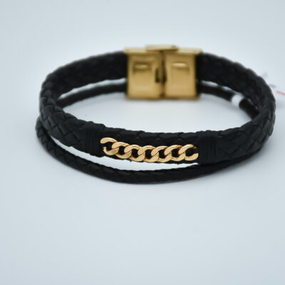 دستبند طلا مردانه کارتیر الف