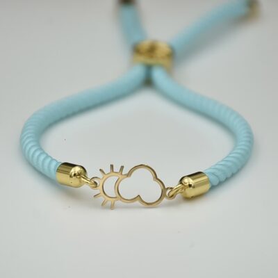 دستبند طلا ابری 2