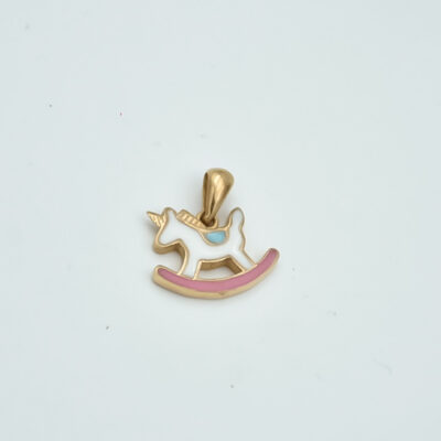 پلاک طلا تک شاخ