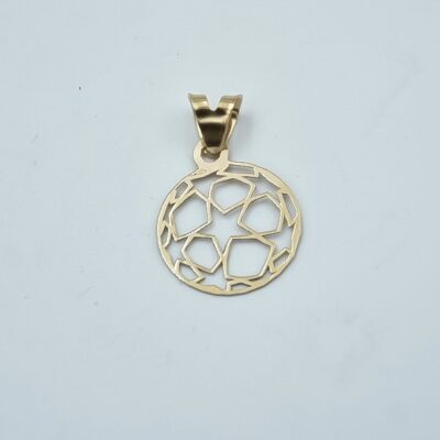 پلاک طلا توپ