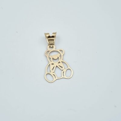 پلاک طلا خرسی