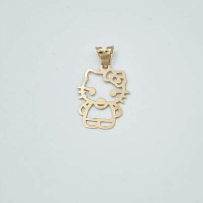 پلاک طلا کیتی L