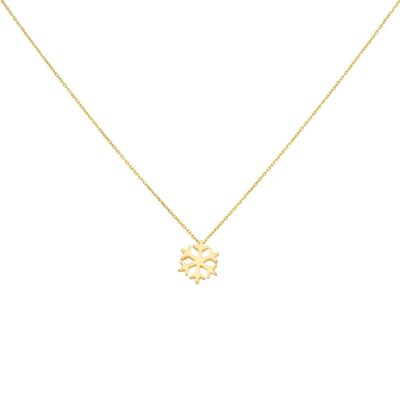 گردنبند طلا برف