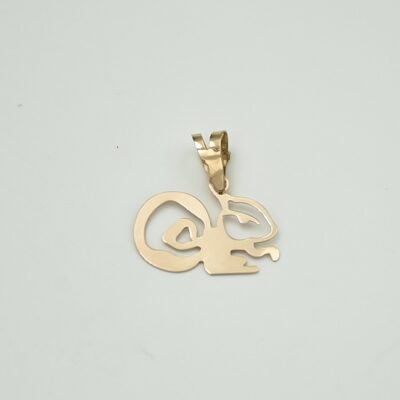 پلاک طلا سنجاب 2