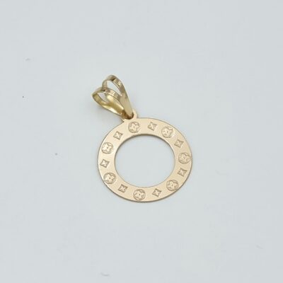 پلاک طلا لویی ویتون