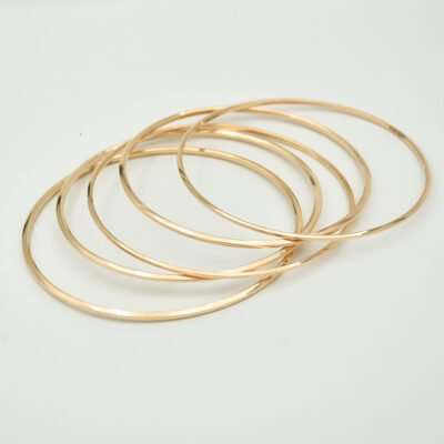 النگو طلا آینه ای