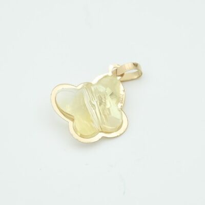 پلاک طلا پروانه شاین