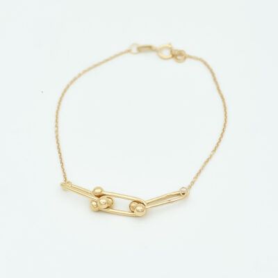 دستبند طلا تیفانی زنجیری x