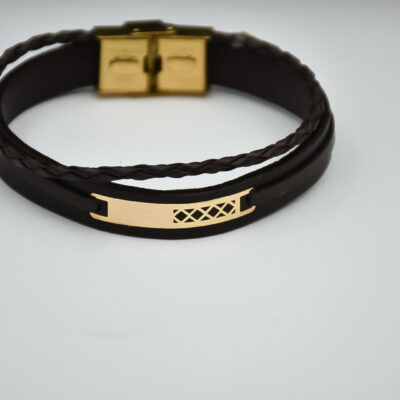 دستبند طلا مردانه سورنا