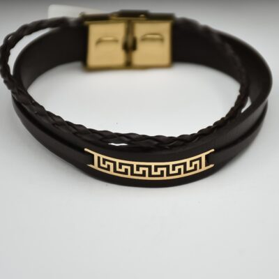 دستبند طلا مردانه ورساچه