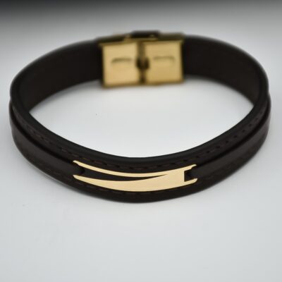 دستبند طلا مردانه راوین