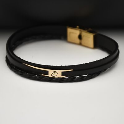 دستبند طلا مردانه هیچ