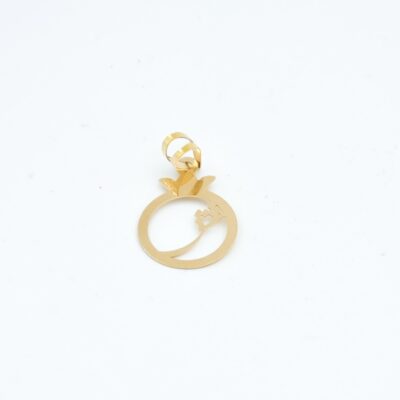 پلاک طلا دانه عشق