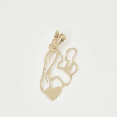 پلاک طلا بوسه مادر