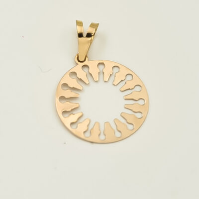 پلاک طلا الی