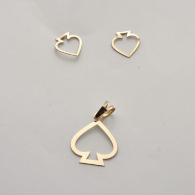 نیم ست طلا پیک