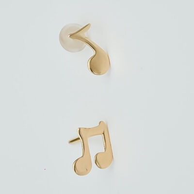 گوشواره طلا نت موسیقی