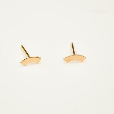 گوشواره طلا نیم دایره