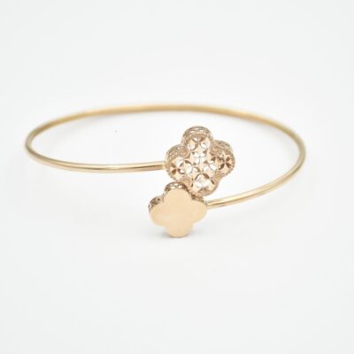 بنگل طلا دو ونکلیف