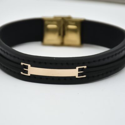 دستبند طلا مردانه ای سیمپل R