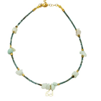 چوکر طلا قلب بی انتها