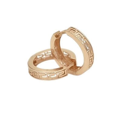 گوشواره طلا دایره ورساچه