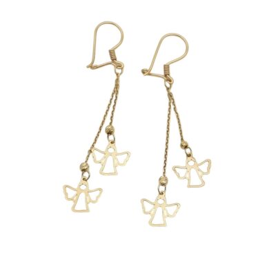 گوشواره طلا آویز فرشته