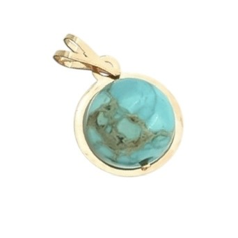 پلاک طلا طرح فیروزه