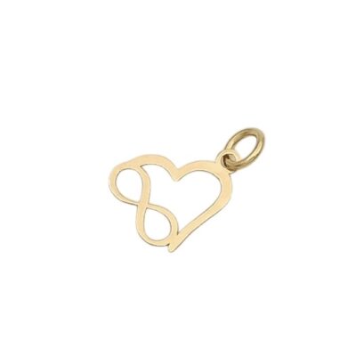 پلاک طلا عشق بی انتها x