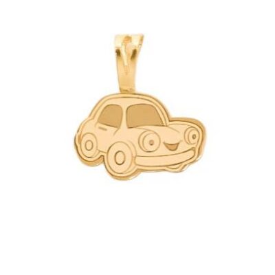 پلاک طلا ماشین خندان