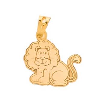 پلاک طلا لئون