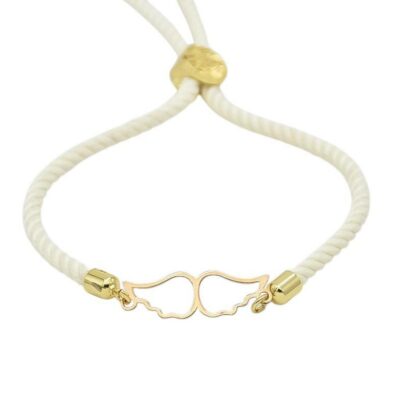 دستبند طلا دو بال فرشته