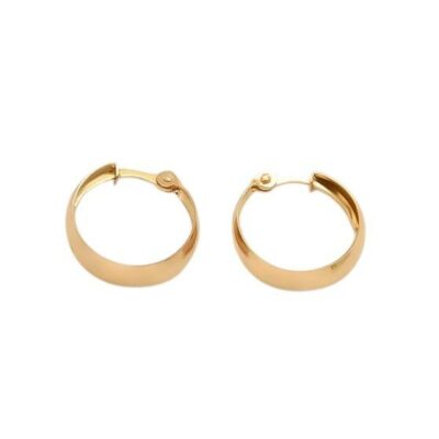 گوشواره طلا آینه ای