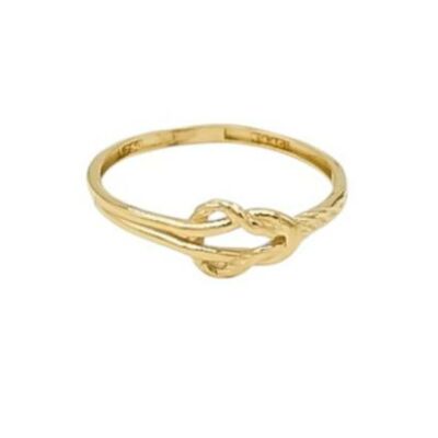 انگشتر طلا گره x