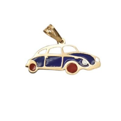 پلاک طلا فولکس میناکاری