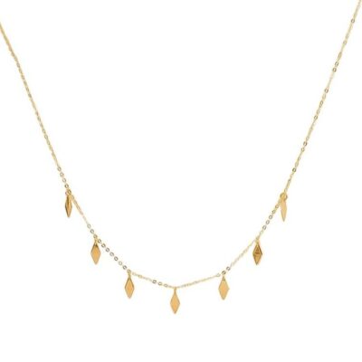 گردنبند طلا لوزی