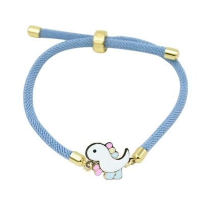 دستبند طلا دایناسور میناکاری