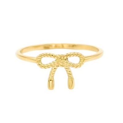 انگشتر طلا مینیمال پاپیون x