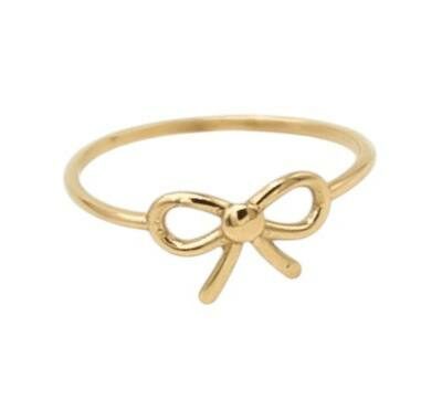 انگشتر طلا مینیمال پاپیون