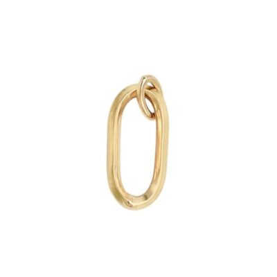 پلاک طلا مینیمال بیضی