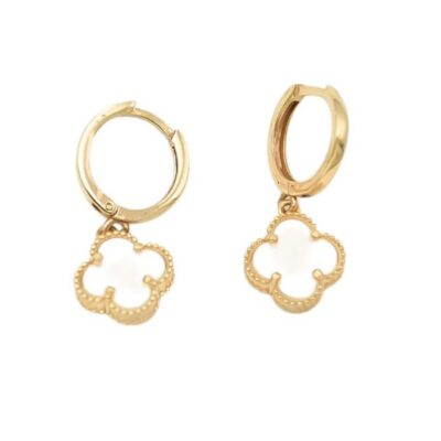 گوشواره طلا ونکلیف صدفی